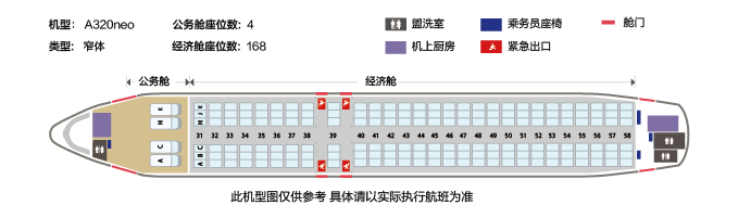 飛機座位圖