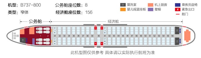 飛機座位圖